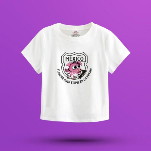 BASICA TJ BLANCA (1) Ojo Puerkito Playera Tijuana